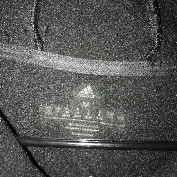 Adidas Women´s Team Issue Full Zip Pocket Fleece Hoddie Size Medium Black $75 Sweatshirts & Hoodies